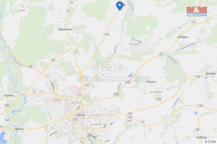 Prodej pozemku pro bydlení, Klatovy - Točník, 1305 m2