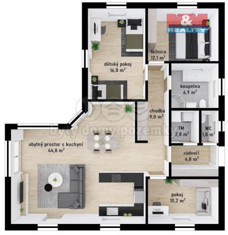 Prodej rodinného domu, Třemošná - Záluží, 115 m2