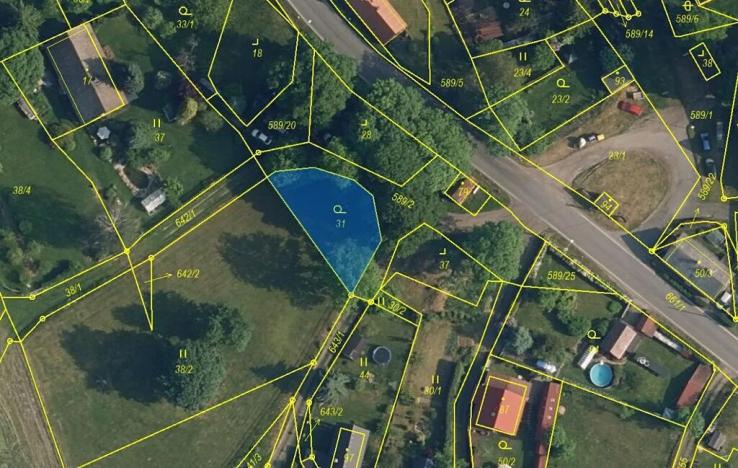 Prodej zahrady, Osečná, 669 m2