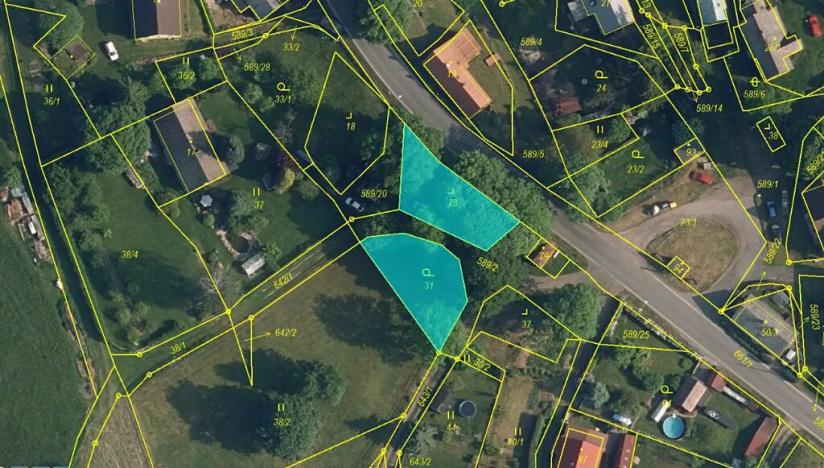 Prodej zahrady, Osečná, 669 m2