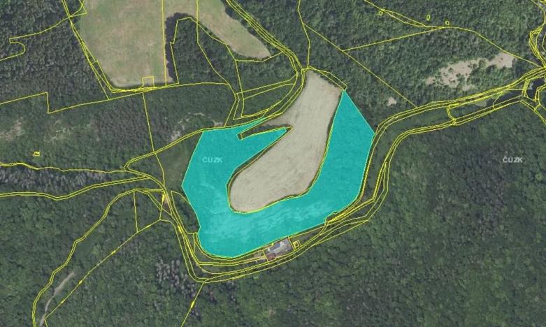 Prodej podílu lesa, Praha, 4596 m2