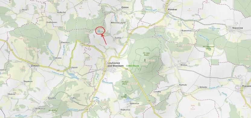 Prodej lesa, Louňovice pod Blaníkem, 4236 m2