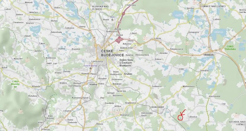 Prodej lesa, Jílovice, 13252 m2