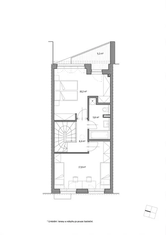 Prodej rodinného domu, Milovice, Topolová, 110 m2