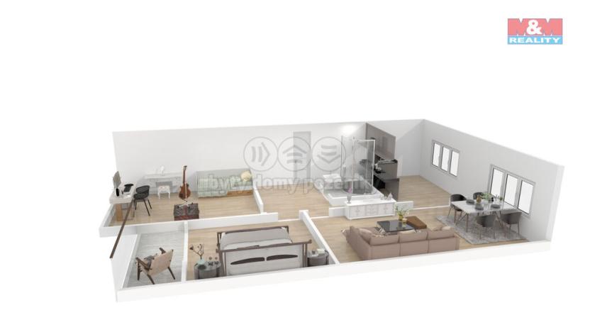 Prodej bytu 3+1, Strašice, 71 m2