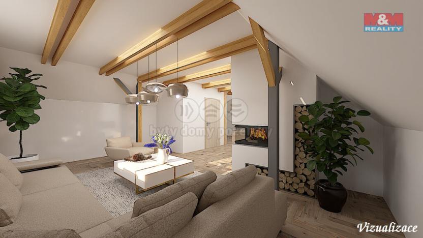 Prodej rodinného domu, Strašín, Lazny, 200 m2