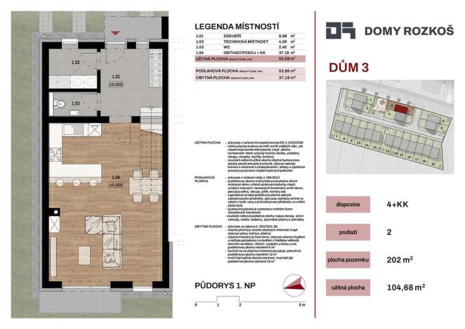 Prodej rodinného domu, Humpolec - Rozkoš, 105 m2