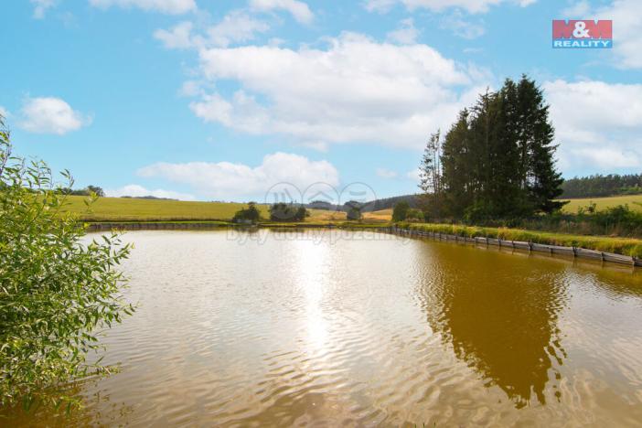 Prodej rybníku, Olbramov - Zádub, 6672 m2