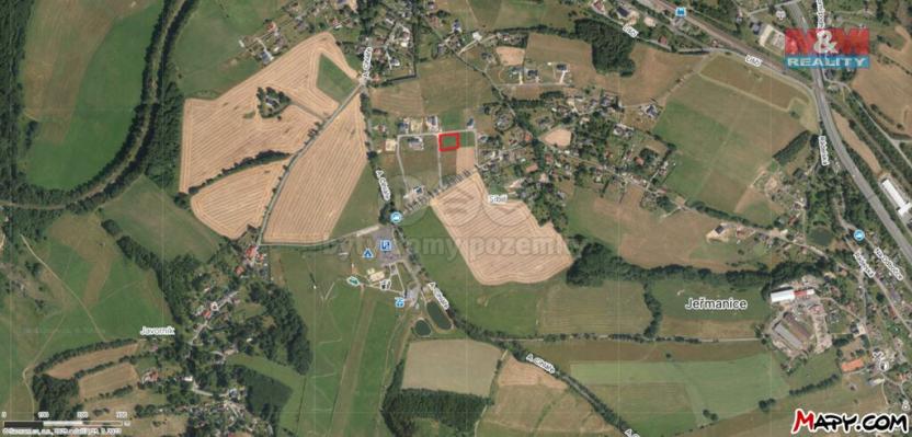 Prodej pozemku pro bydlení, Jeřmanice, Sněhová, 1502 m2