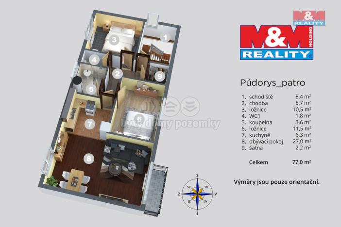 Prodej rodinného domu, Vilémov, 150 m2