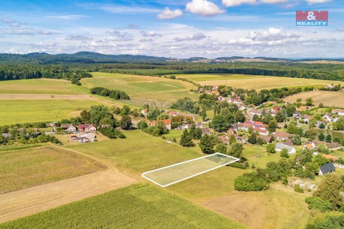 Prodej pozemku pro bydlení, Albrechtice nad Vltavou - Údraž, 2696 m2