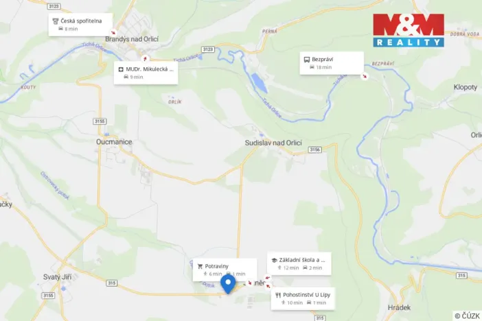 Prodej rodinného domu, Jehnědí, 74 m2