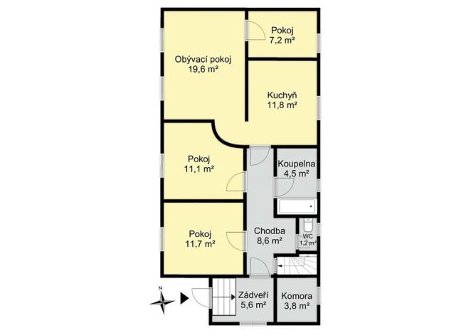 Prodej rodinného domu, Kraslice, 76 m2