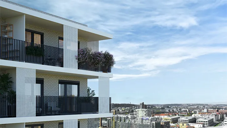 Prodej bytu 2+kk, Praha - Vysočany, Smržových, 62 m2