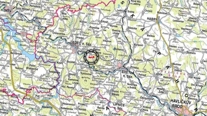 Prodej louky, Vilémovice, 37257 m2