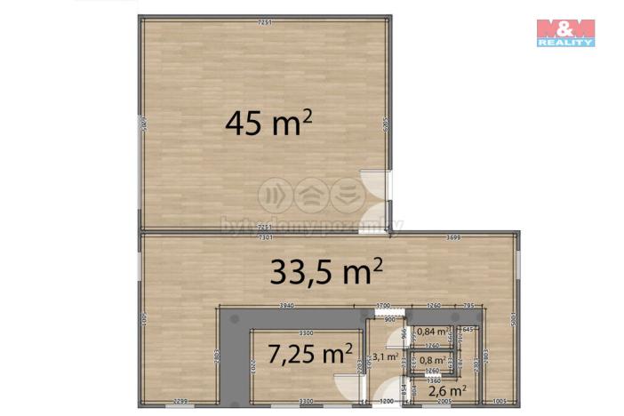 Pronájem obchodního prostoru, Praha - Zbraslav, 86 m2