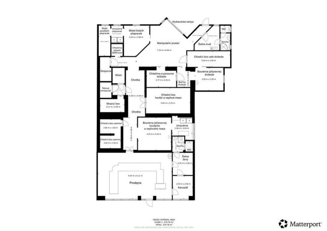 Prodej výrobních prostor, Týnec nad Sázavou, Družstevní, 308 m2
