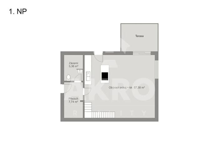 Prodej bytu 4+kk, Okrouhlo, 152 m2