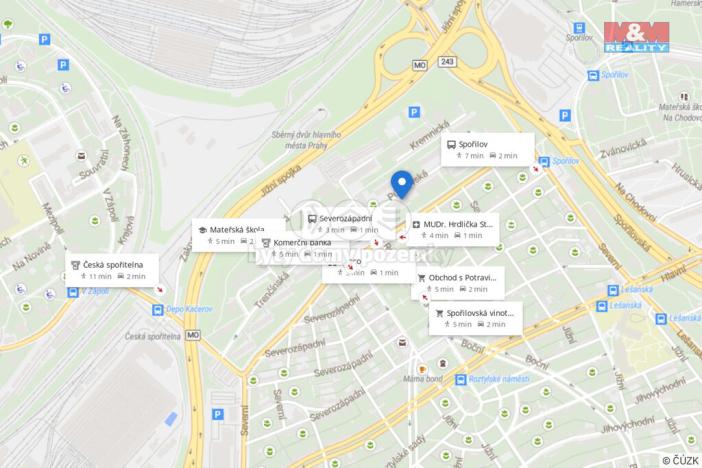 Prodej bytu 2+kk, Praha - Záběhlice, Púchovská, 47 m2