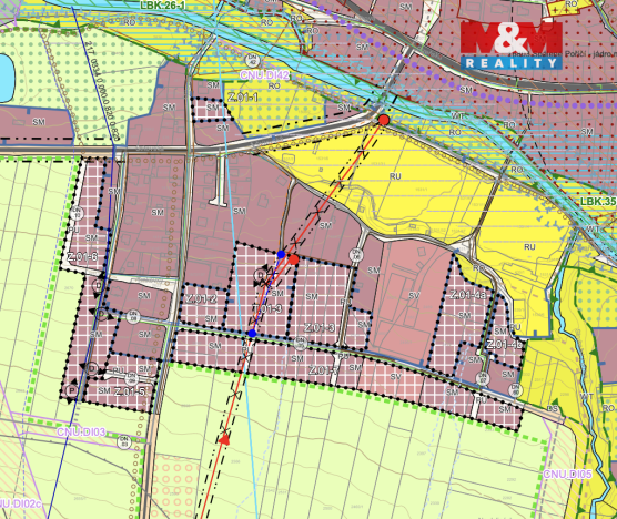 Prodej pozemku pro bydlení, Spálené Poříčí, 2749 m2