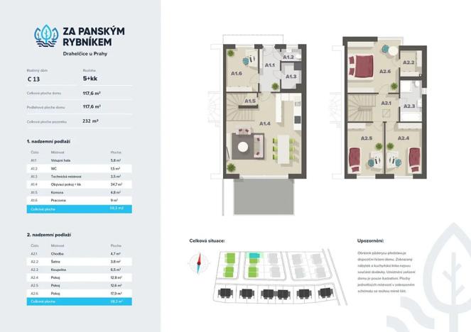 Prodej rodinného domu, Drahelčice, K Bitíni, 118 m2