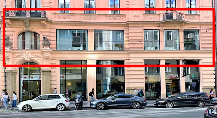 Pronájem kanceláře, Praha - Nové Město, Václavské náměstí, 195 m2