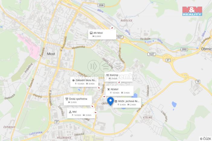 Prodej rodinného domu, Most, V Sadech, 411 m2