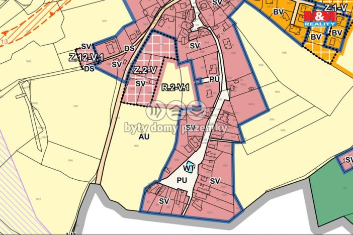 Prodej pozemku pro bydlení, Vyžice, 1405 m2