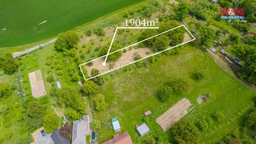 Prodej zahrady, Bystřice pod Hostýnem - Sovadina, 1904 m2