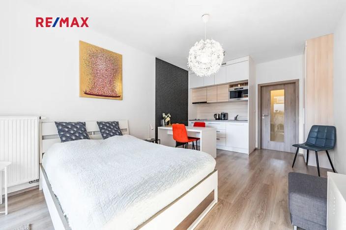 Pronájem bytu 1+kk, Praha - Vršovice, Petrohradská, 30 m2