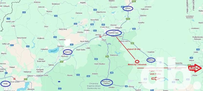 Prodej pozemku pro bydlení, Bochov, 20413 m2