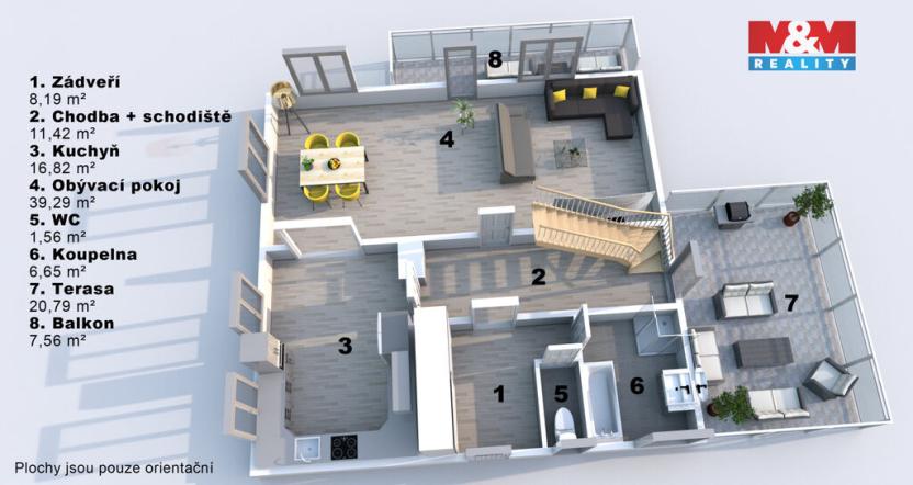 Prodej rodinného domu, Nechanice - Lubno, 238 m2