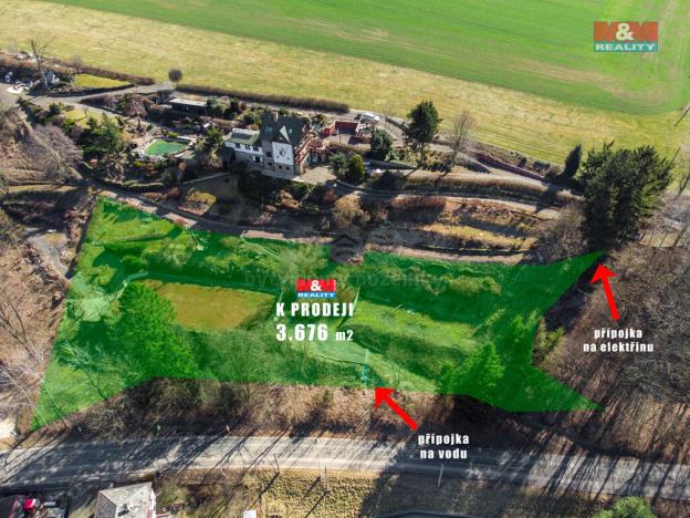 Prodej pozemku pro bydlení, Ústí nad Orlicí - Oldřichovice, 3676 m2