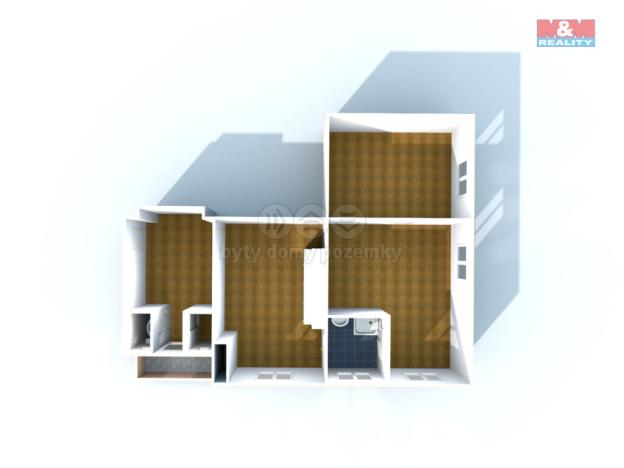 Prodej bytu 2+1, Praha - Košíře, Musílkova, 62 m2