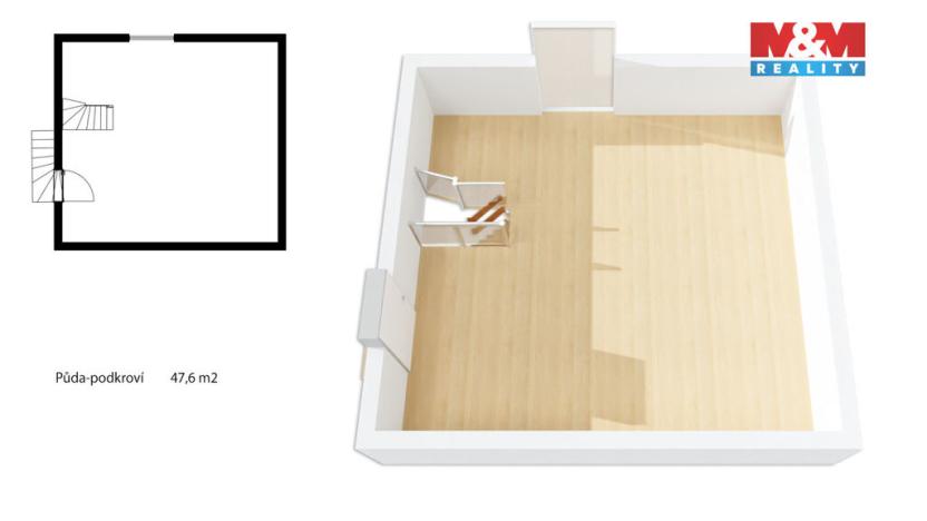 Prodej rodinného domu, Kladno - Kročehlavy, Patejdlova, 82 m2