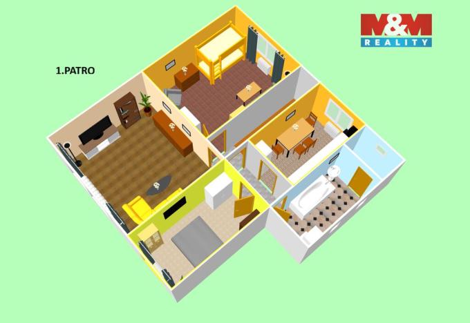 Prodej rodinného domu, Praha - Zbraslav, Za Opusem, 184 m2