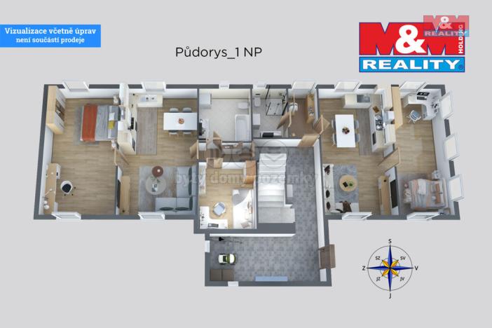 Prodej rodinného domu, Chlumec - Žandov, 400 m2