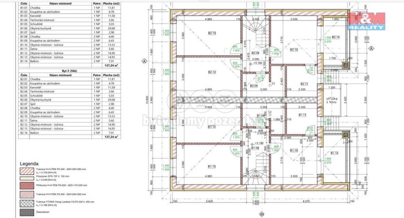 Prodej rodinného domu, Polerady, 129 m2