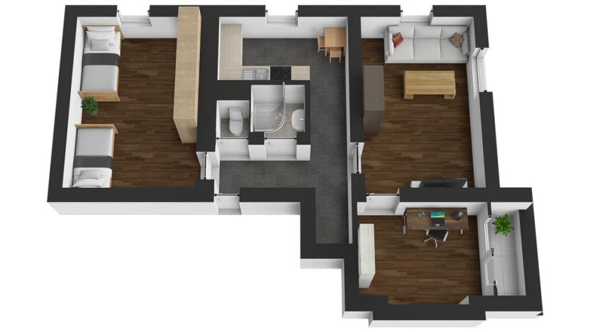 Prodej bytu 3+1, Olomouc - Hodolany, Masarykova třída, 64 m2