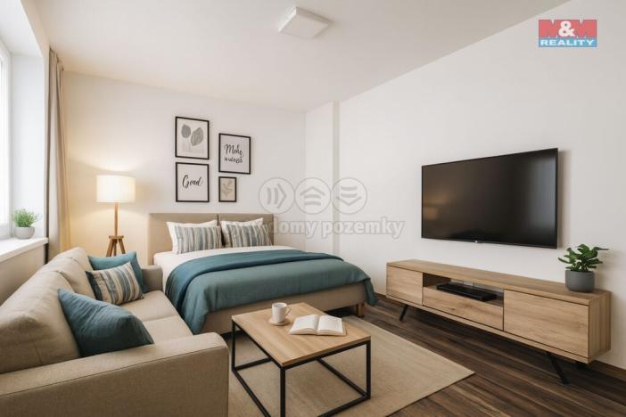Pronájem bytu 1+kk, Petrovice, 34 m2