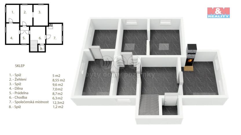 Prodej rodinného domu, Řevnice, Pod Drahou, 174 m2