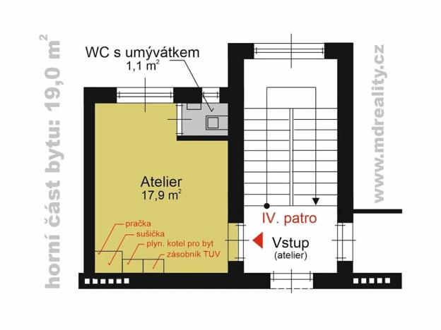 Prodej bytu 3+kk, Jihlava, Štefánikovo náměstí, 105 m2