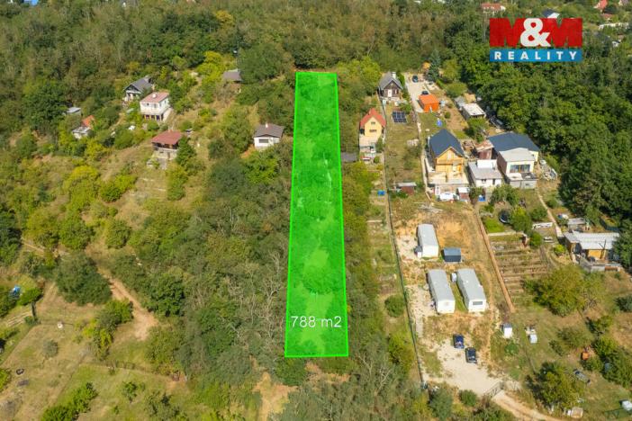 Prodej zahrady, Nebovidy, 788 m2