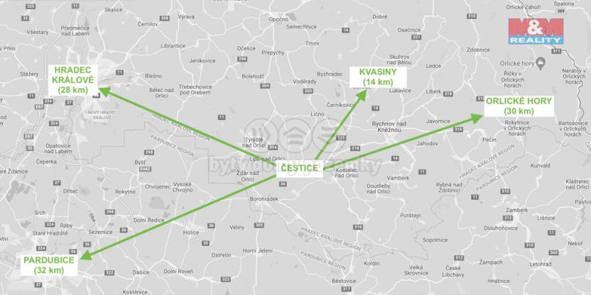 Pronájem skladu, Čestice, 888 m2