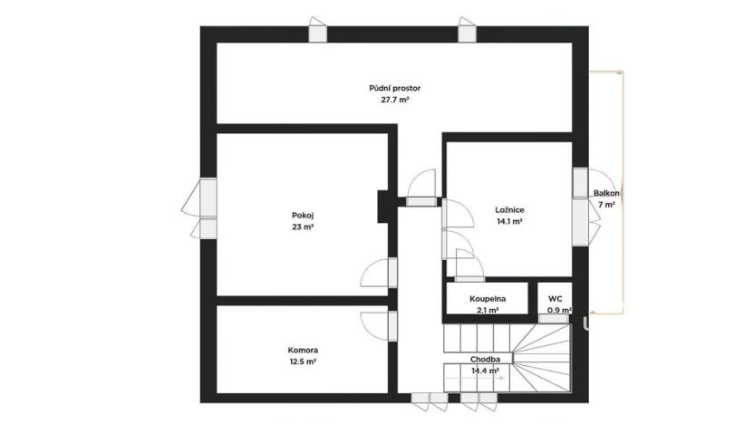 Prodej chaty, Dalečín, 151 m2