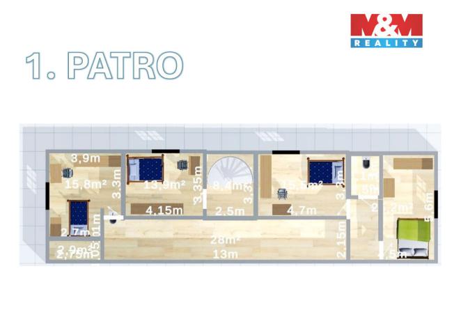 Prodej rodinného domu, Kladruby nad Labem - Kolesa, 200 m2