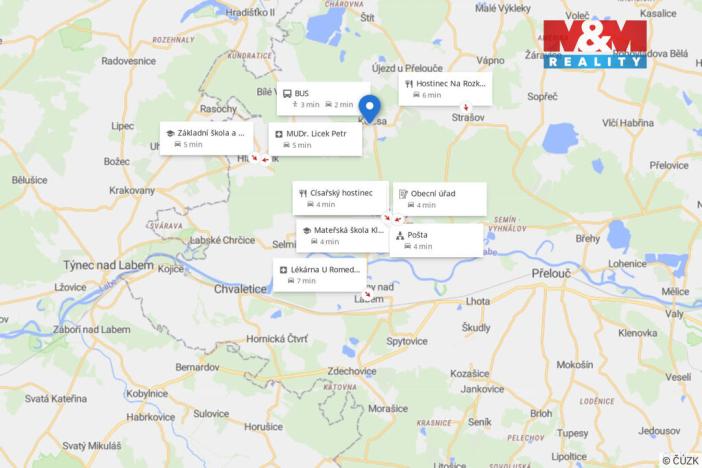 Prodej rodinného domu, Kladruby nad Labem - Kolesa, 200 m2