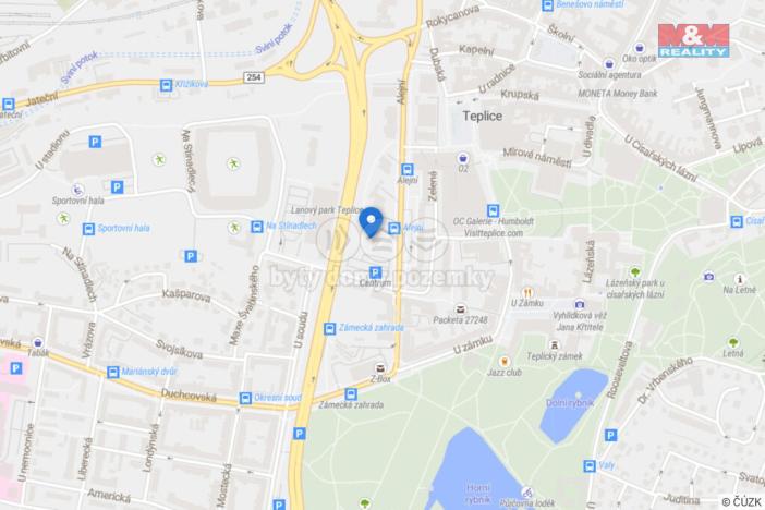 Prodej bytu 2+1, Teplice, Alejní, 46 m2