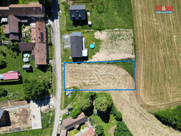 Prodej pozemku pro bydlení, Želetava - Šašovice, 1467 m2