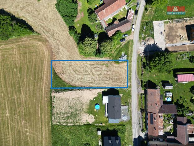 Prodej pozemku pro bydlení, Želetava - Šašovice, 1467 m2